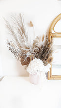 Load image into Gallery viewer, Whitehaven potted dried floral arrangement
