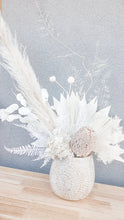 Load image into Gallery viewer, Deluxe dried floral arrangement- Rolling clouds larger pot bunch.
