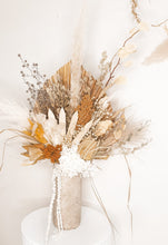 Load image into Gallery viewer, Large tall dried terracotta floral pot- Elements
