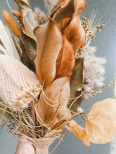 Load image into Gallery viewer, Deep rust and orange dried floral bouquet- Vinny