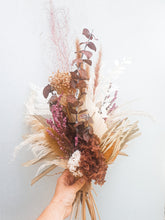Load image into Gallery viewer, Gorgeous browns and raw toned everlasting floral bunch- Night in