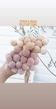 Load image into Gallery viewer, Billy button stem- musk colour