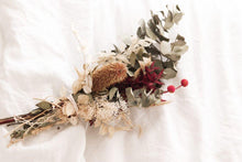 Load image into Gallery viewer, Native and warm toned dried floral bunch- passion
