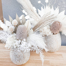 Load image into Gallery viewer, Rolling cloud potted fried floral set of 2.