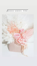 Load image into Gallery viewer, Roses series - dried floral arrangement.