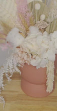 Load and play video in Gallery viewer, Rusty terracotta and cream girly dried florals- Pensacola