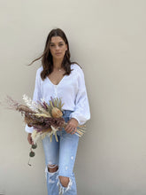 Load image into Gallery viewer, Gorgeous browns and raw toned everlasting floral bunch- Night in