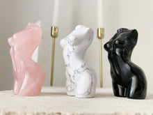 Load image into Gallery viewer, Howlite crystal- female body form
