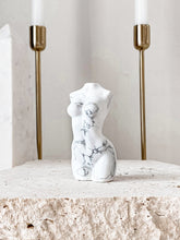 Load image into Gallery viewer, Howlite crystal- female body form
