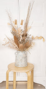 Shabby chic cottage home style dried florals- Debbie