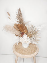 Load image into Gallery viewer, Earthy raw tones of dried floral arrangement- Sandy cliffs dried potted bunch
