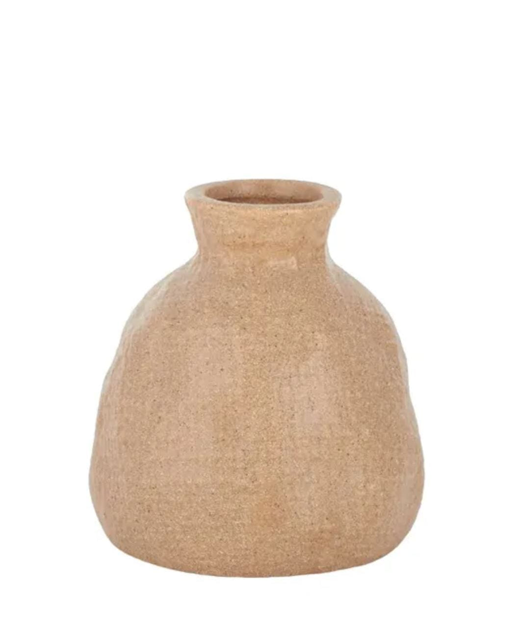 Harling Ceramic Vase 13x13.5cm Nude