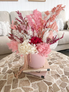 Goddess Gal bold floral pink bunch- valentines