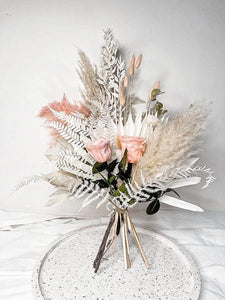 Soft detailed dried floral bunch= With you